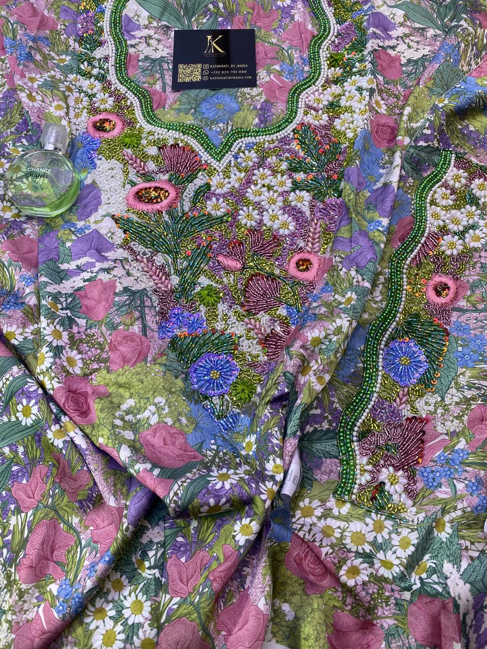 🇦🇪مخور حرير ملكي شغل يد