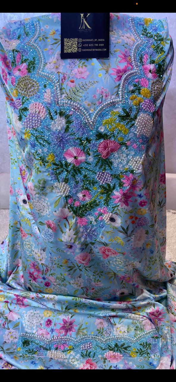 🇦🇪مخور حرير ملكي شغل يد