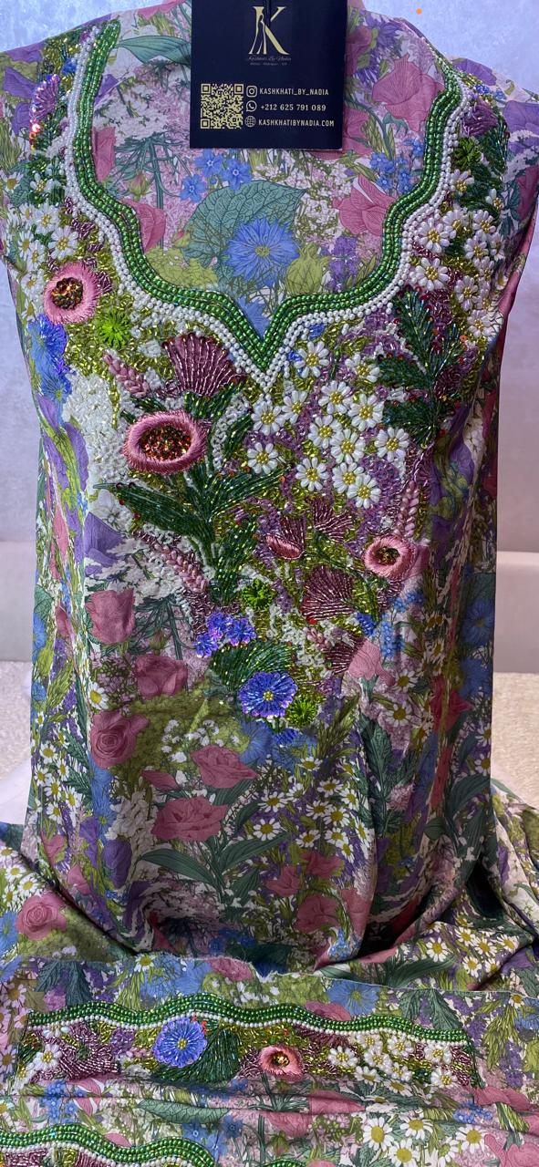 🇦🇪مخور حرير ملكي شغل يد